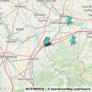 Mappa Via Papa Paolo VI, 27058 Voghera PV, Italia (33.73692)