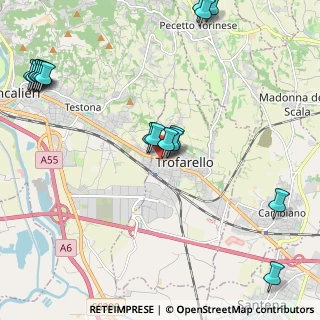Mappa Via Gabriele D'Annunzio, 10028 Trofarello TO, Italia (2.81529)
