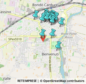 Mappa Via Franco Furini, 27058 Voghera PV, Italia (0.887)