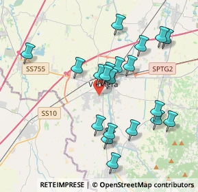 Mappa Via Franco Furini, 27058 Voghera PV, Italia (3.806)