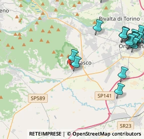 Mappa Via Arturo Toscanini, 10045 Piossasco TO, Italia (6.057)