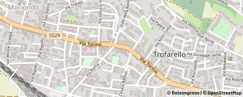 Mappa Trofarello