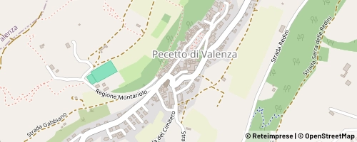 Mappa Pecetto di Valenza