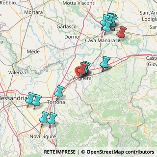 Mappa Via Montello, 27058 Voghera PV, Italia (17.48)
