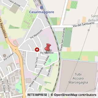 Mappa Via Mazzola, 51, 26041 Casalmaggiore, Cremona (Lombardia)