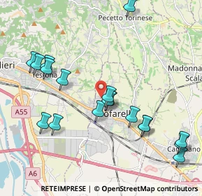 Mappa Via Trento, 10028 Trofarello TO, Italia (2.23111)