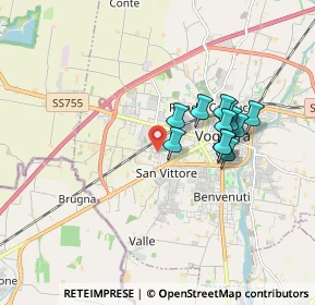 Mappa Via Momo, 27058 Voghera PV, Italia (1.4425)
