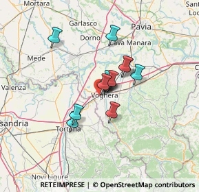 Mappa Via Momo, 27058 Voghera PV, Italia (8.59385)