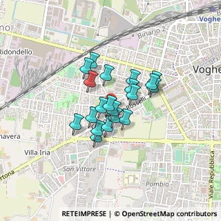 Mappa Corso Fratelli Rosselli, 27058 Voghera PV, Italia (0.286)