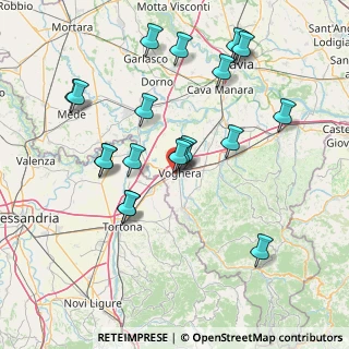 Mappa Corso Fratelli Rosselli, 27058 Voghera PV, Italia (16.2025)