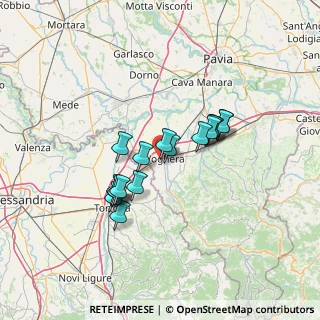 Mappa Corso Fratelli Rosselli, 27058 Voghera PV, Italia (10.86941)