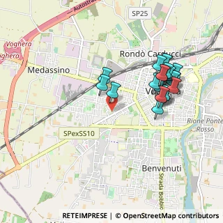 Mappa Corso Fratelli Rosselli, 27058 Voghera PV, Italia (0.9525)