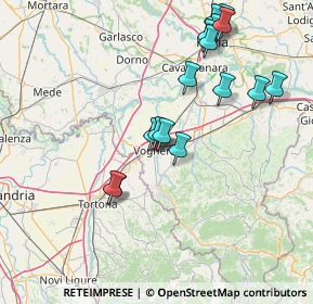 Mappa Via Giuseppe Verdi, 27058 Voghera PV, Italia (15.58063)