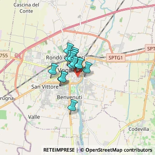 Mappa Via Ernesto Maiocchi, 27058 Voghera PV, Italia (0.87429)