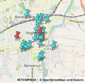 Mappa Via Giuseppe Verdi, 27058 Voghera PV, Italia (0.7085)