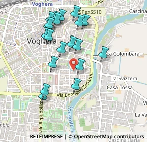 Mappa Via Giuseppe Verdi, 27058 Voghera PV, Italia (0.478)