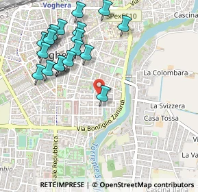 Mappa Via Giuseppe Verdi, 27058 Voghera PV, Italia (0.5565)