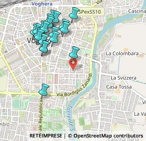Mappa Via Giuseppe Verdi, 27058 Voghera PV, Italia (0.549)