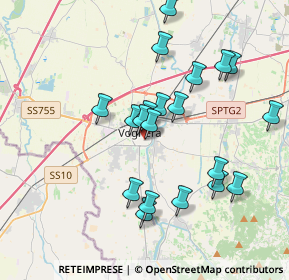 Mappa Via Fratelli Berti, 27058 Voghera PV, Italia (3.5715)