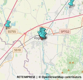 Mappa Via Fratelli Berti, 27058 Voghera PV, Italia (4.09385)