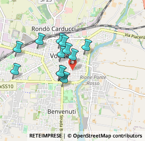 Mappa Via Fratelli Berti, 27058 Voghera PV, Italia (0.715)