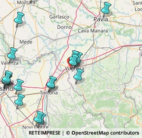 Mappa Via Angelo Cignoli, 27058 Voghera PV, Italia (21.91167)