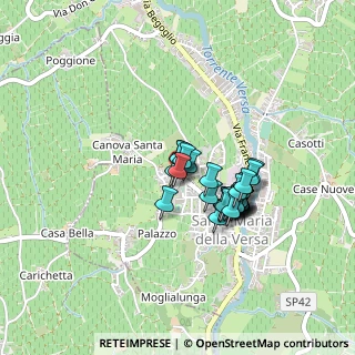 Mappa Via. Mario Cavallari, 27047 Santa Maria della Versa PV, Italia (0.31034)