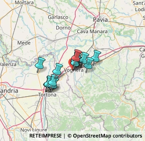 Mappa Via Luigi Galvani, 27058 Voghera PV, Italia (8.2175)