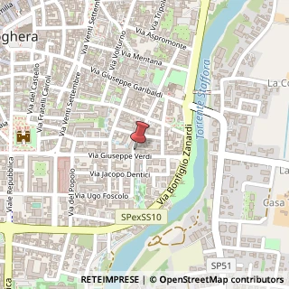 Mappa Via Giuseppe Verdi, 56, 27058 Voghera, Pavia (Lombardia)