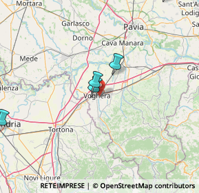 Mappa Str. Torrazza Coste, 27058 Voghera PV, Italia (38.8285)