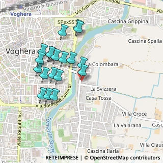 Mappa Str. Torrazza Coste, 27058 Voghera PV, Italia (0.4645)