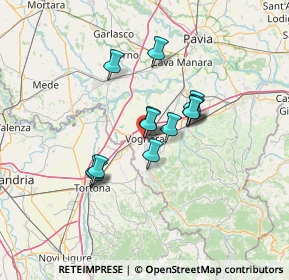 Mappa Via Gramsci, 27058 Voghera PV, Italia (9.83923)