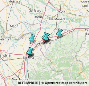 Mappa Via Gramsci, 27058 Voghera PV, Italia (8.43455)
