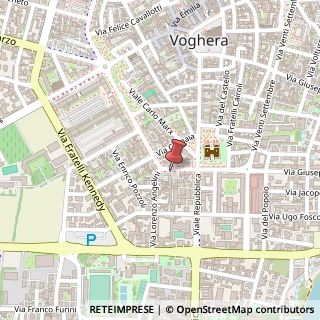 Mappa Via Gramsci, 39, 27058 Voghera, Pavia (Lombardia)
