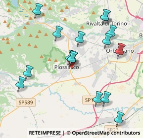 Mappa Via P. Micca, 10045 Piossasco TO, Italia (4.39)