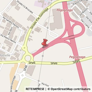 Mappa Strada Provinciale Ovest 32, 62, 46020 Pegognaga, Mantova (Lombardia)