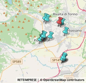 Mappa Piazza Falcone e Borsellino, 10045 Piossasco TO, Italia (2.9175)