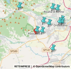 Mappa Piazza Falcone e Borsellino, 10045 Piossasco TO, Italia (4.48545)
