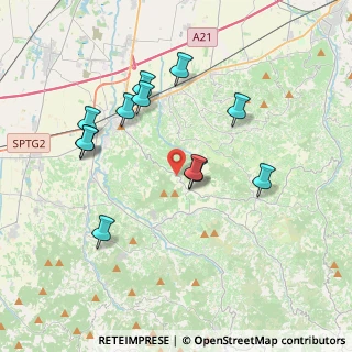 Mappa Localita Stanga, 27040 Calvignano PV, Italia (3.73083)