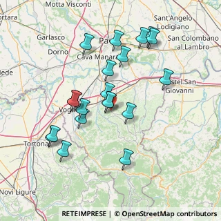Mappa Localita Stanga, 27040 Calvignano PV, Italia (14.535)