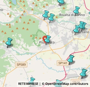 Mappa Via Magenta, 10045 Piossasco TO, Italia (6.596)