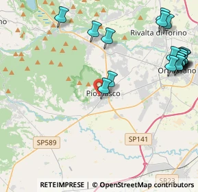 Mappa Via Magenta, 10045 Piossasco TO, Italia (5.56947)