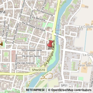 Mappa Via Giuseppe Verdi, 35, 27058 Voghera, Pavia (Lombardia)