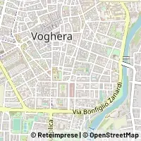 Mapa Voghera