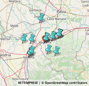 Mappa Via Enrico Pozzoli, 27058 Voghera PV, Italia (9.06563)