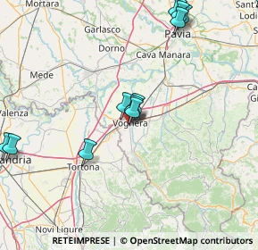Mappa Via Enrico Pozzoli, 27058 Voghera PV, Italia (23.904)