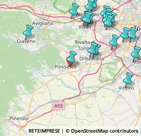 Mappa Via Nino Costa, 10045 Piossasco TO, Italia (10.6245)