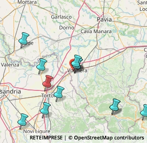 Mappa Via Carso, 27058 Voghera PV, Italia (17.81167)