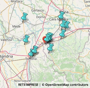Mappa Via Carso, 27058 Voghera PV, Italia (10.595)