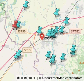Mappa Via Carso, 27058 Voghera PV, Italia (4.187)